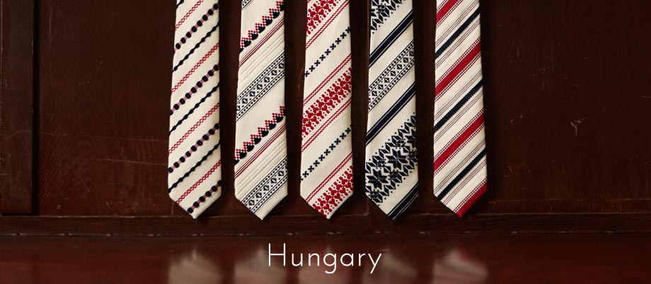 ハンガリーのネクタイ