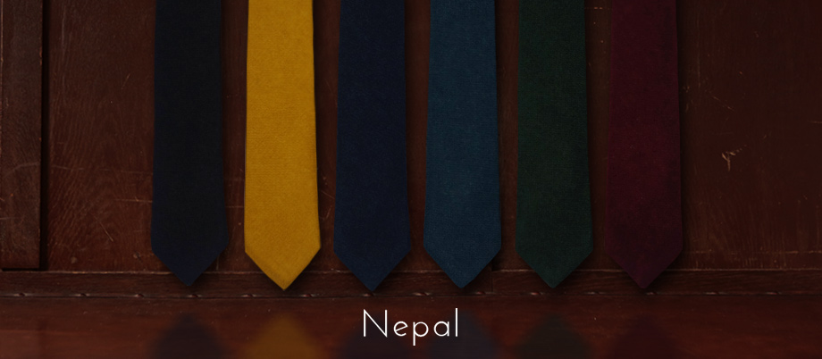 ネパールのネクタイ